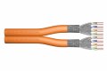 Hálózati kábelek Digitus CAT7 S-FTP Installation Cable 500m Orange