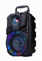 Hangszóró Gembird SPK-BT-LED-01 Bluetooth portable party speaker Black