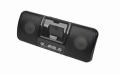 Hangszóró Gembird SPK321i Portable speakers with universal dock for iPhone and iPod Black