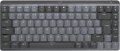 Billentyűzet Logitech MX Mechanical Mini Linear Mechanical Wireless Keyboard Graphite Grey US