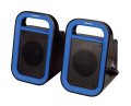 Hangszóró Platinet Omega Speakers 2.0 Black/Blue