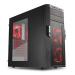 Számítógép ház Sharkoon T28 Black/Red