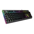 Billentyűzet VERTUX Commando RGB Mechanical Gaming Keyboard Black US