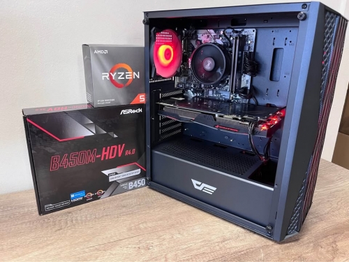 DarkFlash GamerPc - Ryzen 3600/GTX1660 Super 6GB DarkFlash GamerPc - Ryzen 3600/GTX1660 Super 6GB