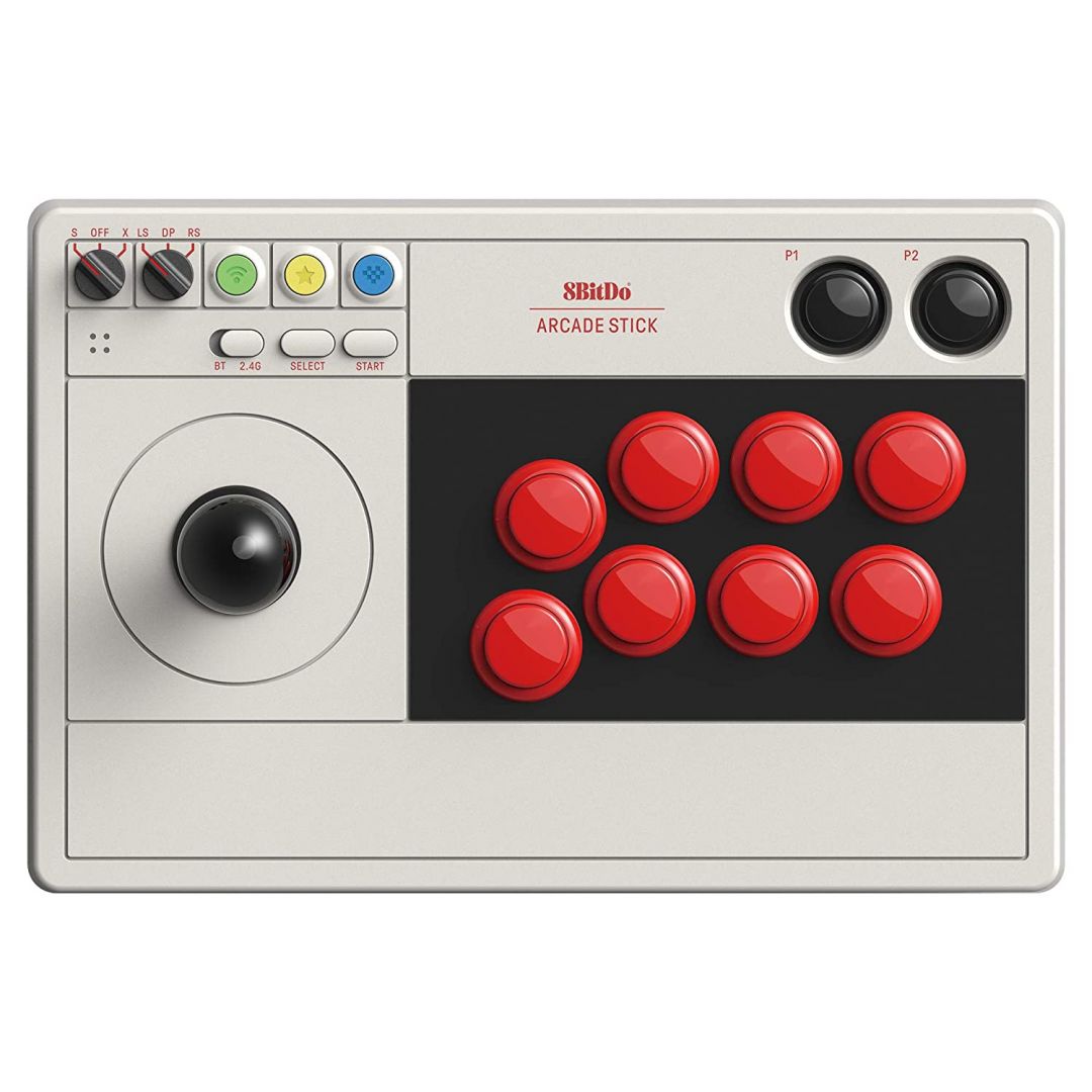 Joystick 8BitDo Arcade Stick Joystick Grey