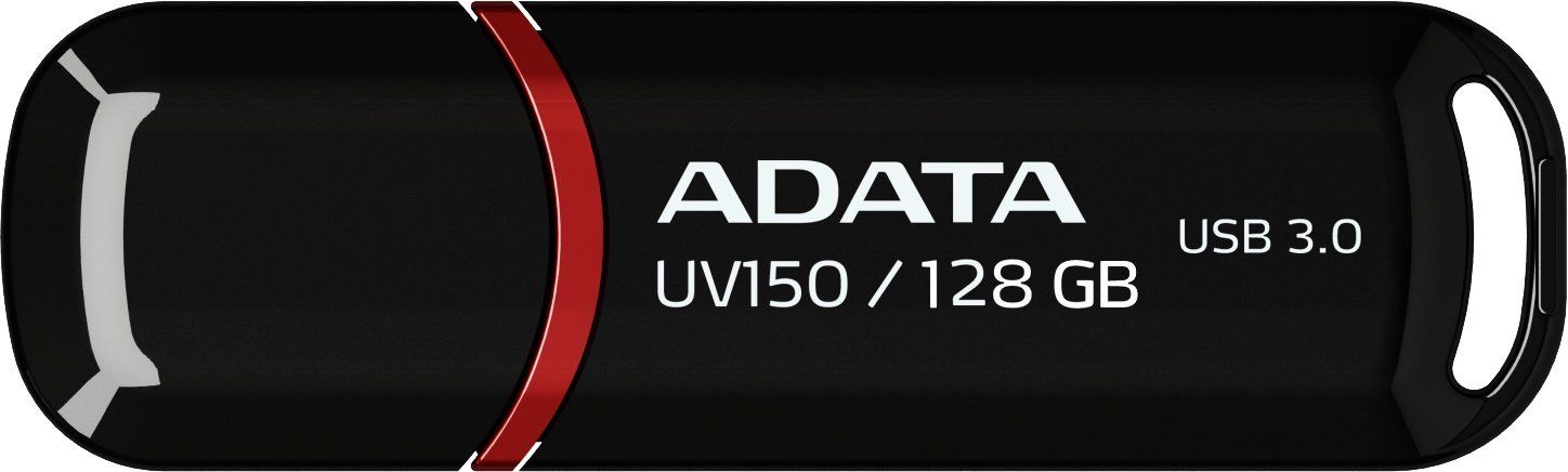 USB Flash RAM A-Data 128GB Flash Drive UV150 Black USB Flash RAM A-Data 128GB Flash Drive UV150 Black