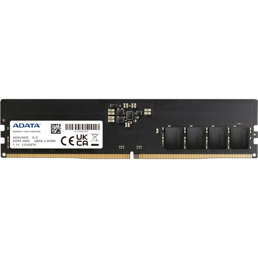 Memória A-Data 32GB DDR5 4800MHz U-DIMM Black