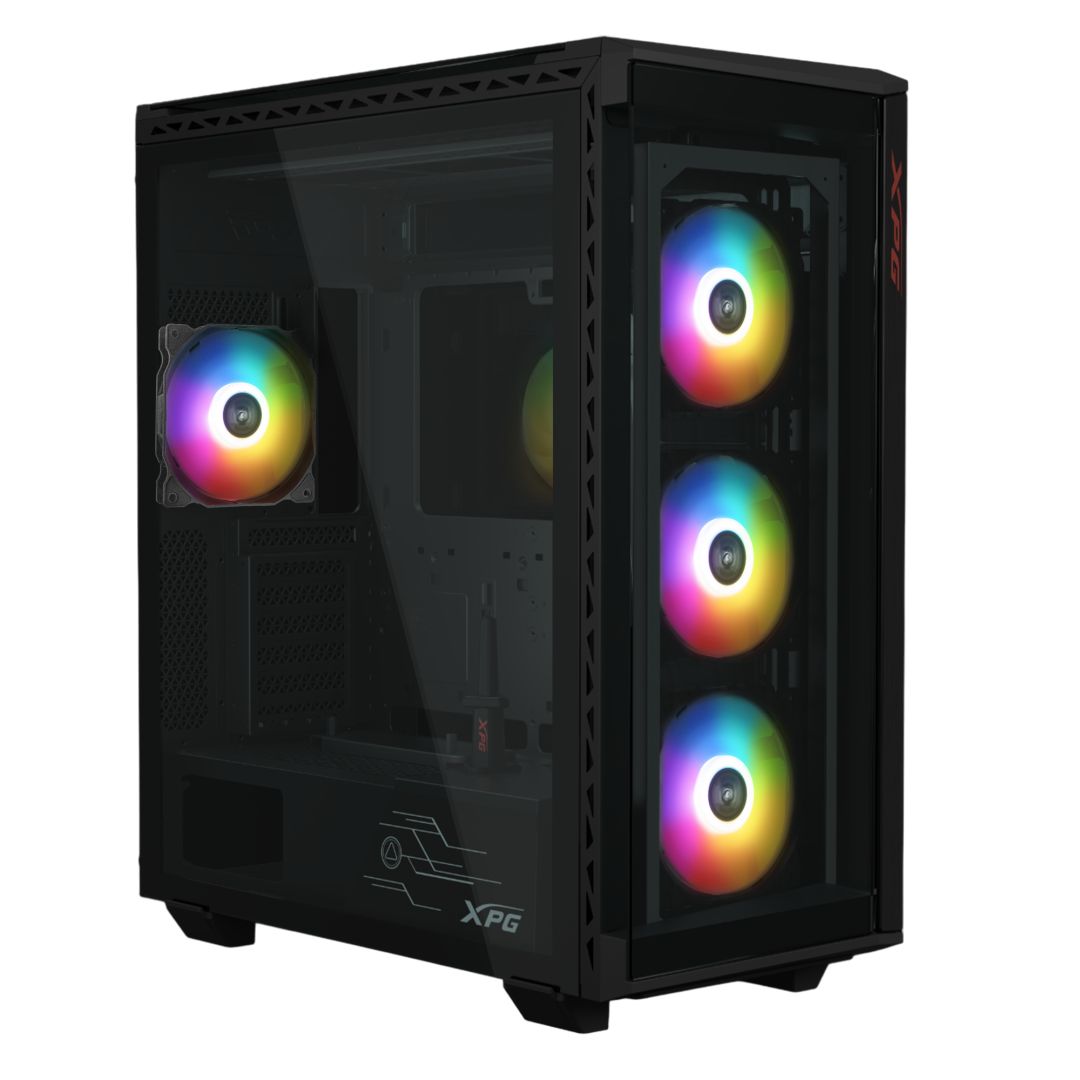 Ház A-Data XPG Battlecruiser II Tempered Glass Black