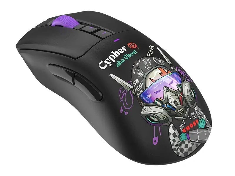 A4-Tech Bloody R73 Ultra Duo Gaming Wireless Mouse Cypher Ghost A4-Tech Bloody R73 Ultra Duo Gaming Wireless Mouse Cypher Ghost