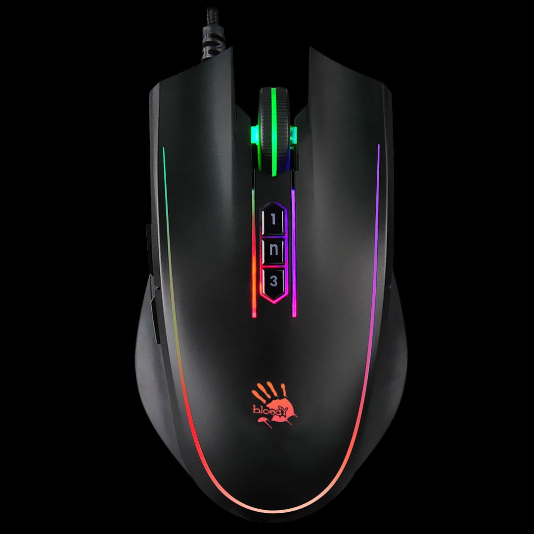 A4-Tech P81s Bloody Cruve RGB Animation Gaming mouse Black A4-Tech P81s Bloody Cruve RGB Animation Gaming mouse Black