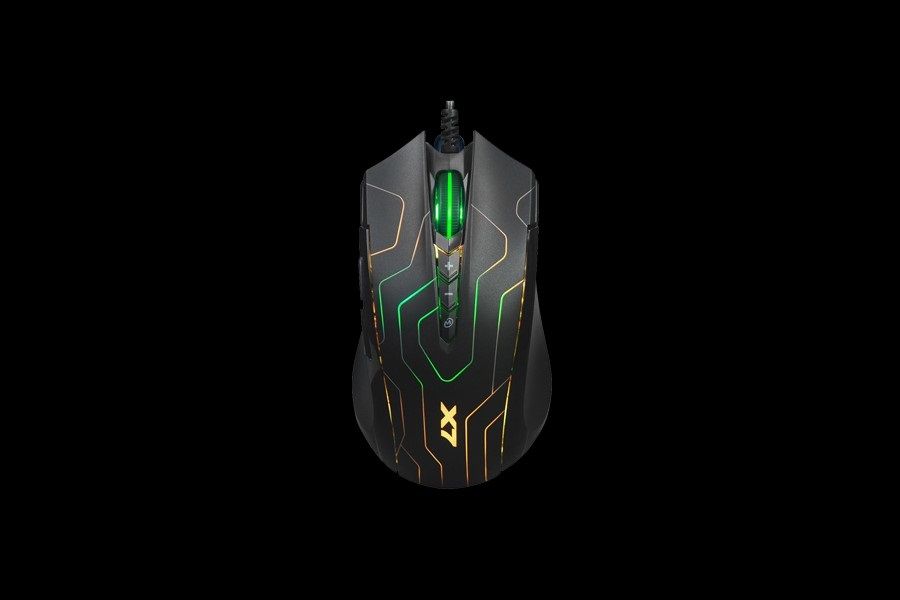 Egér A4-Tech X89 Maze Gamer mouse Black