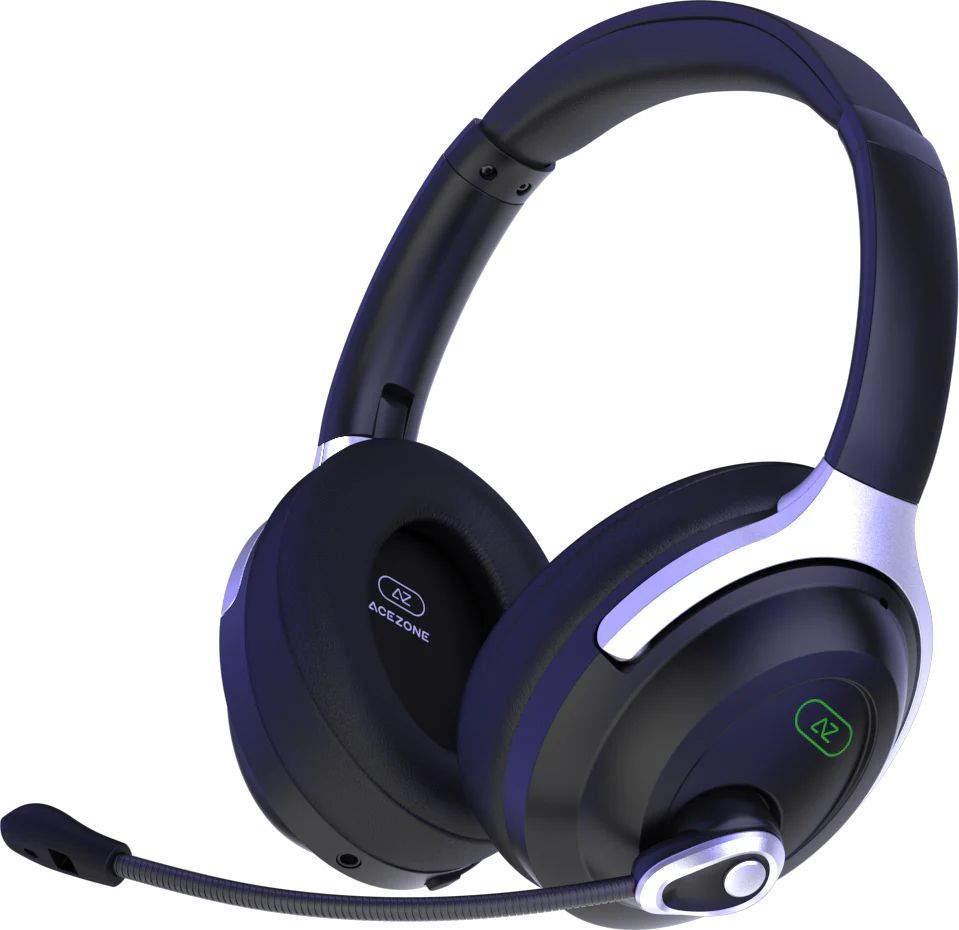 Acezone A-Spire Wireless Bluetooth Gaming Headset Black Acezone A-Spire Wireless Bluetooth Gaming Headset Black
