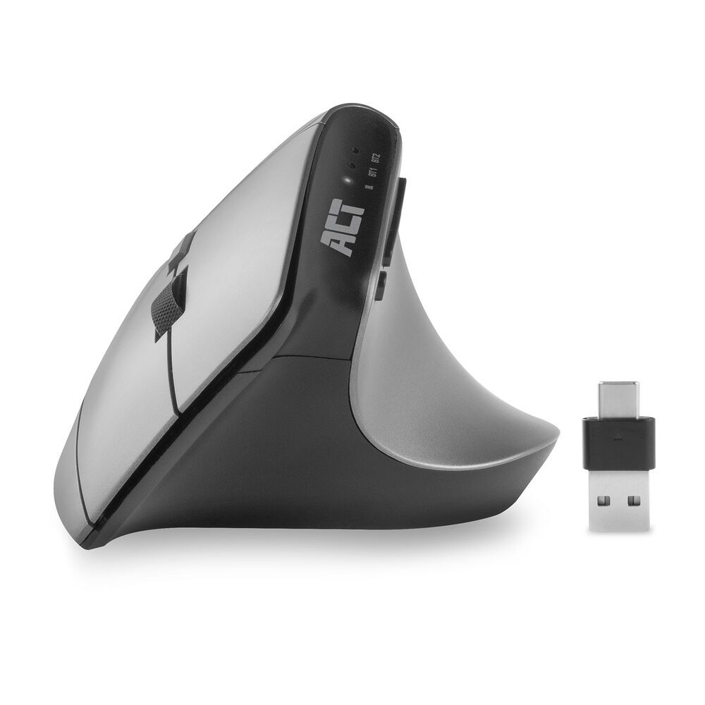 ACT A5155 Ergonomic Wireless Bluetooth Mouse Black ACT A5155 Ergonomic Wireless Bluetooth Mouse Black