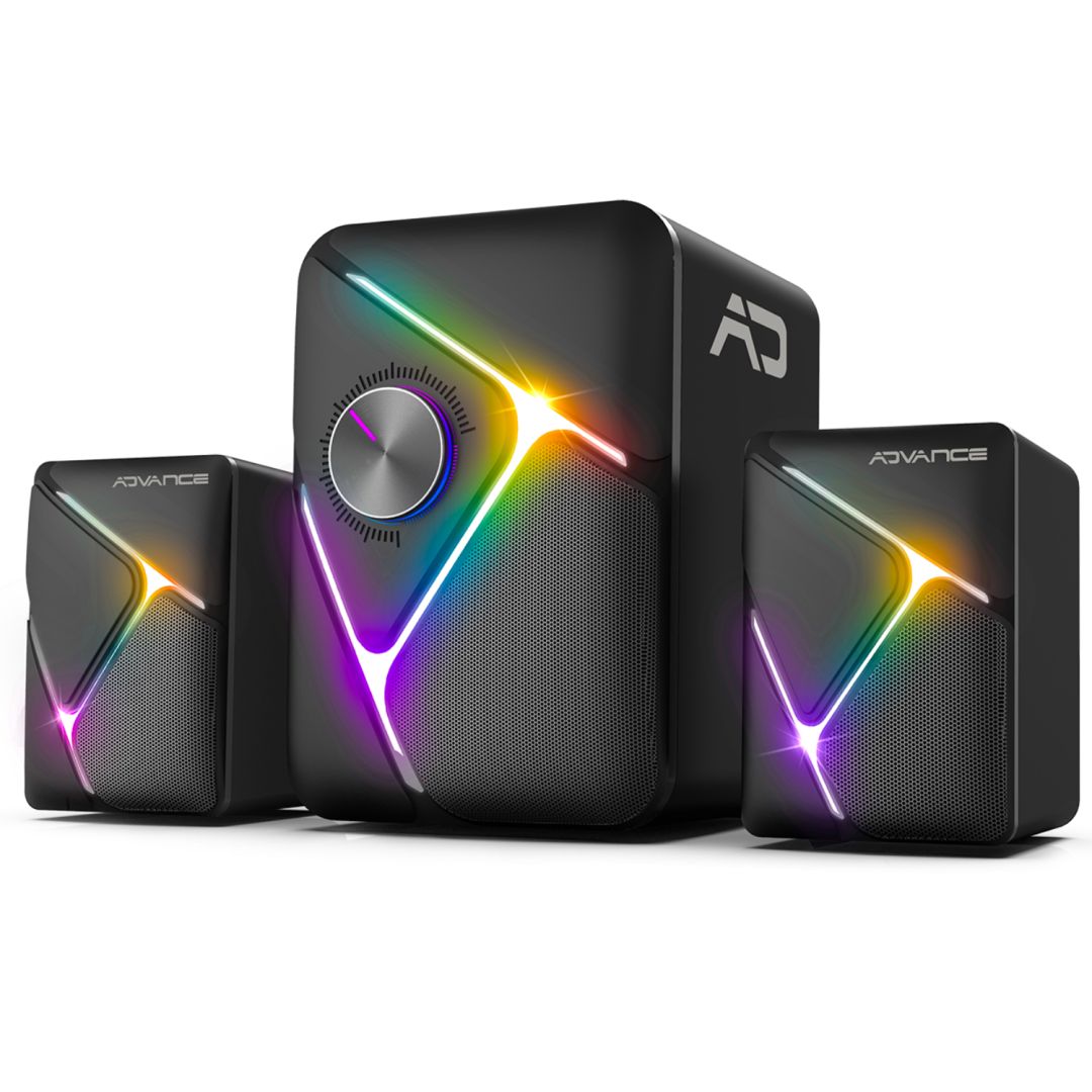 Hangszóró Advance Soundphonics 11W RMS RGB Bluetooth Speaker Black Hangszóró Advance Soundphonics 11W RMS RGB Bluetooth Speaker Black