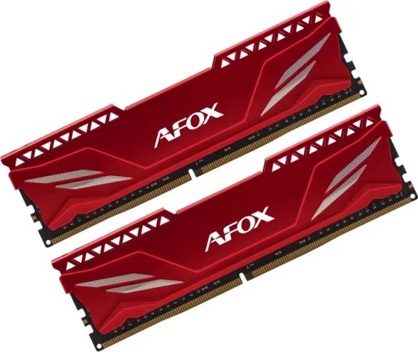 Memória AFOX 32GB DDR4 3200MHz Kit(2x16GB) Gaming Red