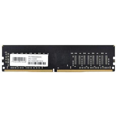 Memória AFOX 4GB DDR4 2400MHz Black Memória AFOX 4GB DDR4 2400MHz Black