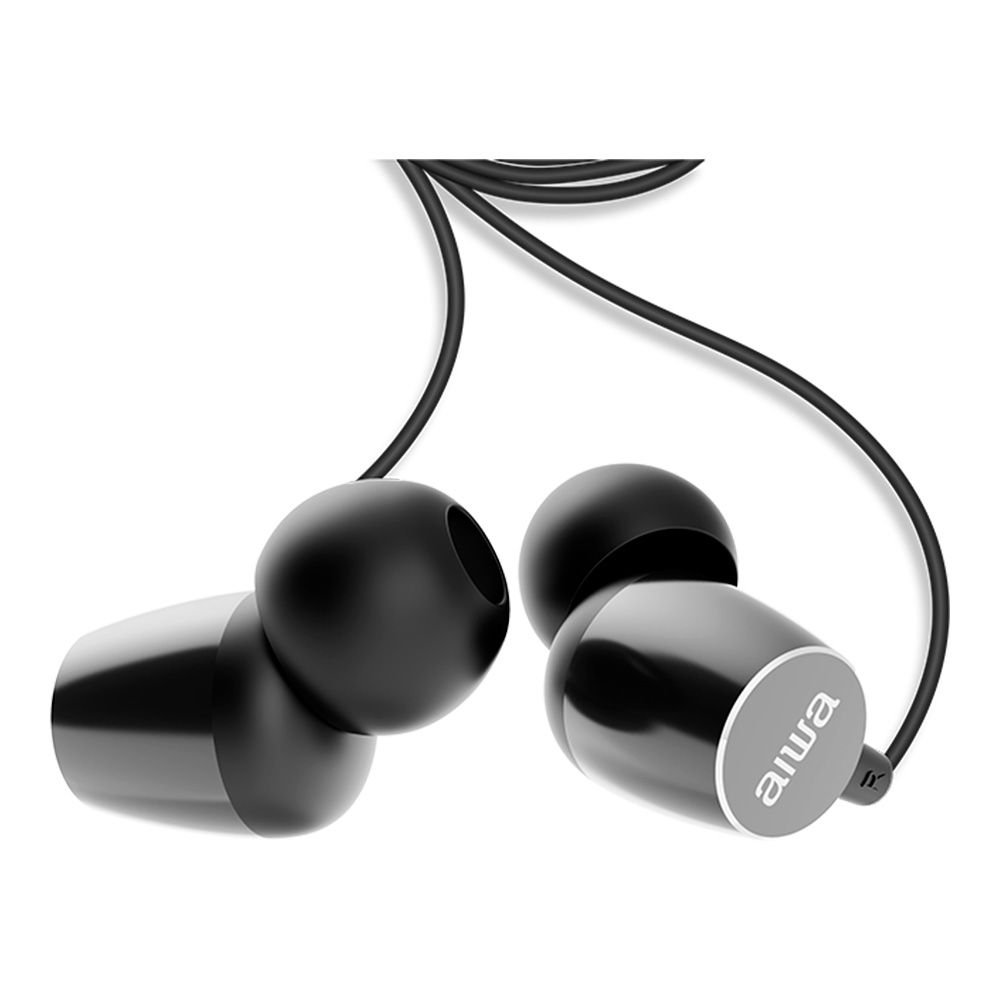 Aiwa ESTM-30BK In-Ear Headset Black Aiwa ESTM-30BK In-Ear Headset Black