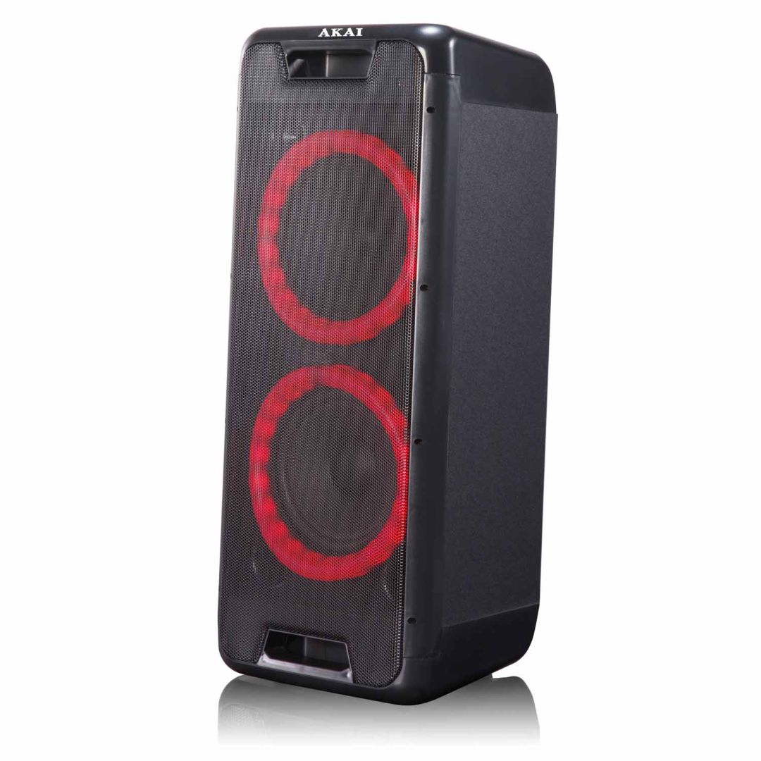 Hangszóró Akai 2.0 Portable Bluetooth Speaker 100W Black Hangszóró Akai 2.0 Portable Bluetooth Speaker 100W Black