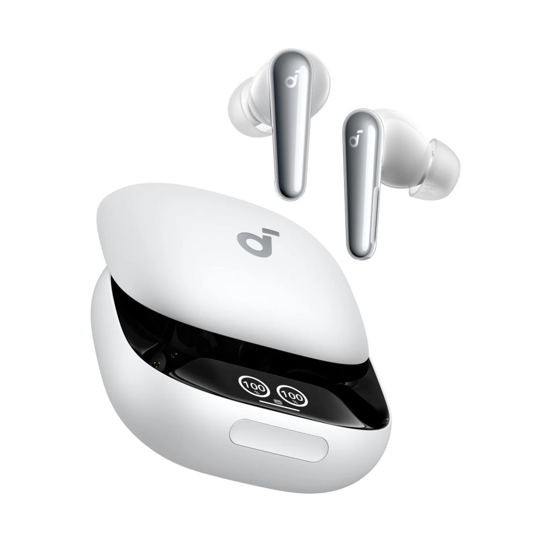 ANKER Soundcore Liberty 4 Pro Noise Cancelling True-Wireless Earbuds White ANKER Soundcore Liberty 4 Pro Noise Cancelling True-Wireless Earbuds White