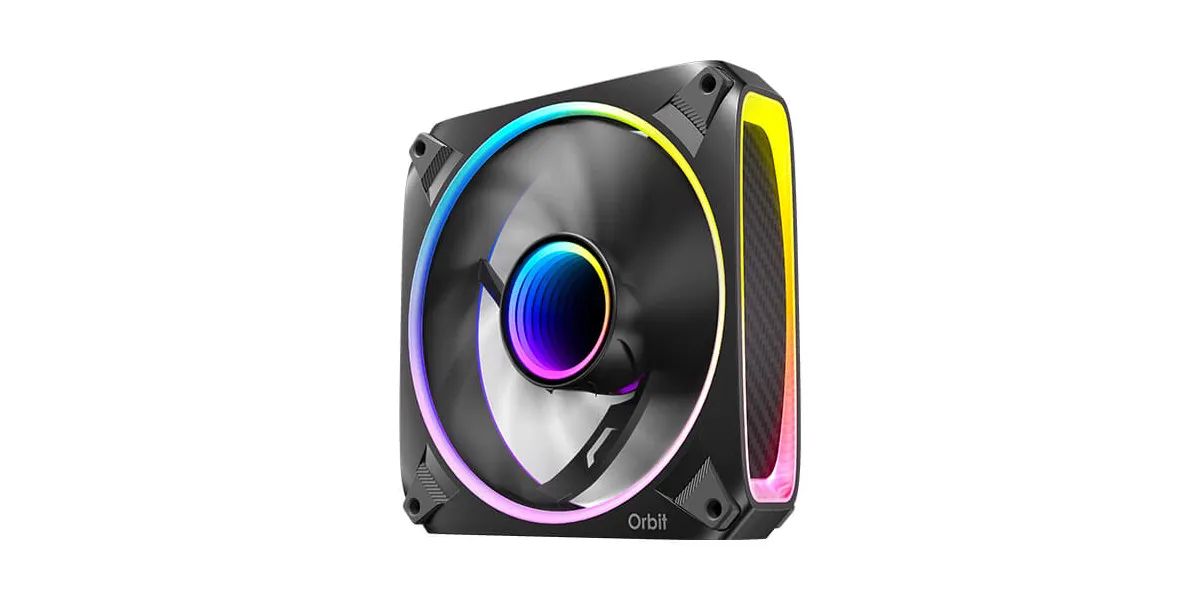 Ventilátorok, Hűtők, Előlapi panelek Antec ORBIT 120R ARGB PWM Black (3-Pack)