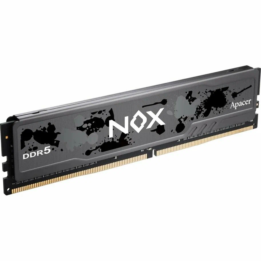 Memória Apacer 16GB DDR5 6000MHz NOX Black Memória Apacer 16GB DDR5 6000MHz NOX Black
