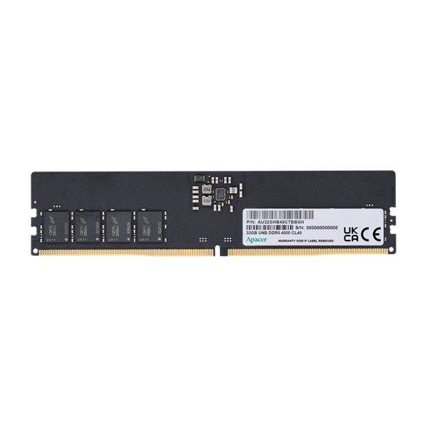 Memória Apacer 8GB DDR5 4800MHz Black