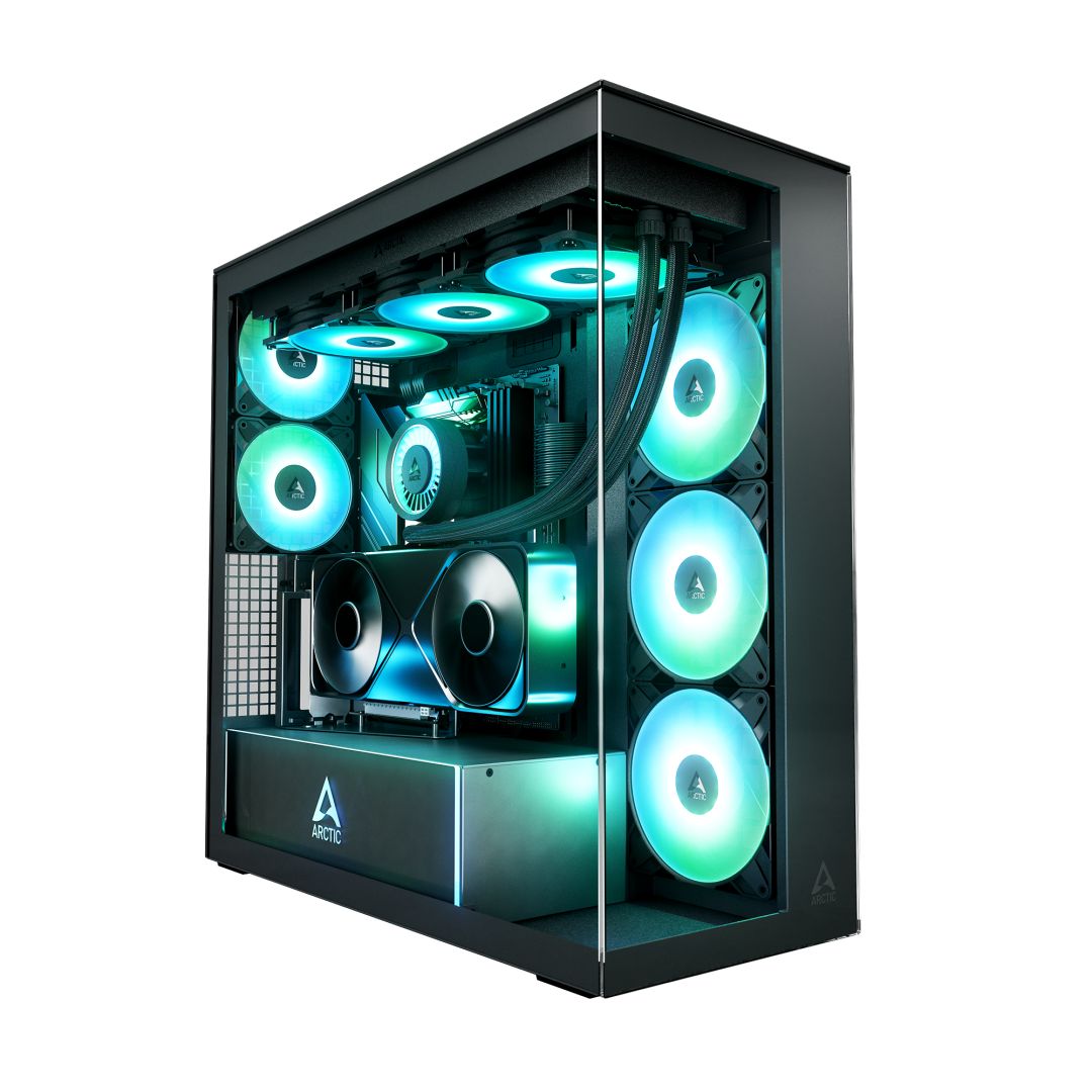 Ház Arctic Xtender VG Clear Tempered Glass Black