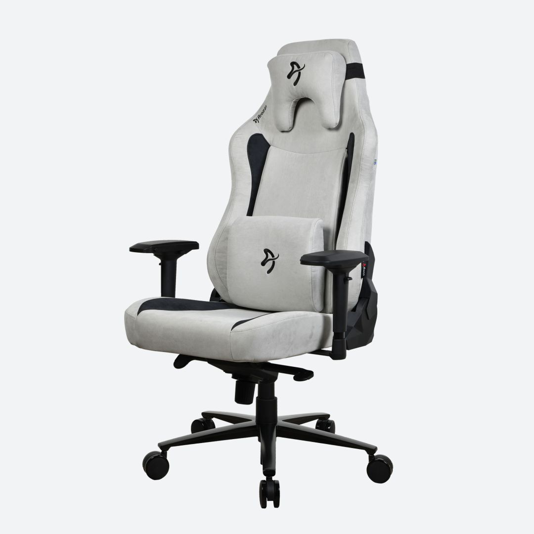 Arozzi Vernazza XL Super Soft Gaming Chair Light Grey Arozzi Vernazza XL Super Soft Gaming Chair Light Grey