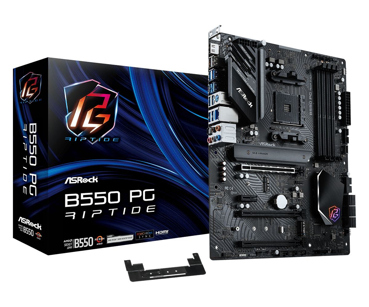 Alaplap ASRock B550 PHANTOM GAMING RIPTIDE