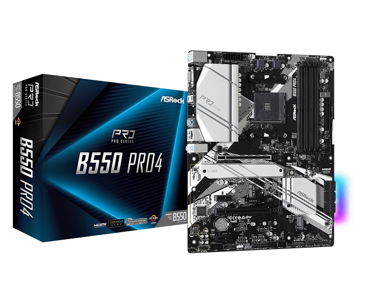 Alaplap ASRock B550 PRO4 Alaplap ASRock B550 PRO4