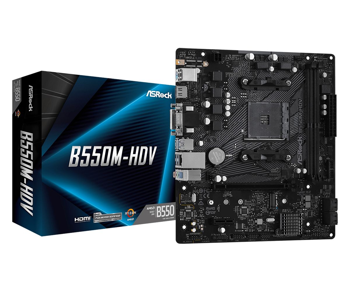 Alaplap ASRock B550M-HDV Alaplap ASRock B550M-HDV