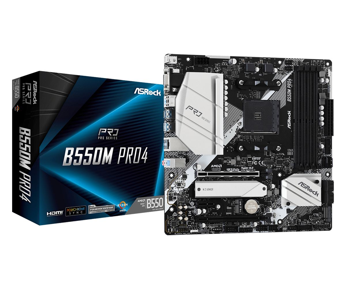 Alaplap ASRock B550M PRO4 Alaplap ASRock B550M PRO4