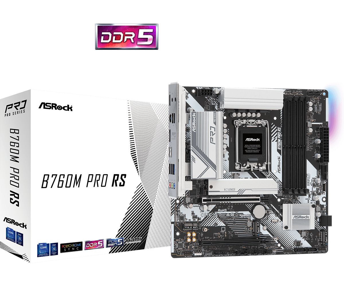 Alaplap ASRock B760M PRO RS