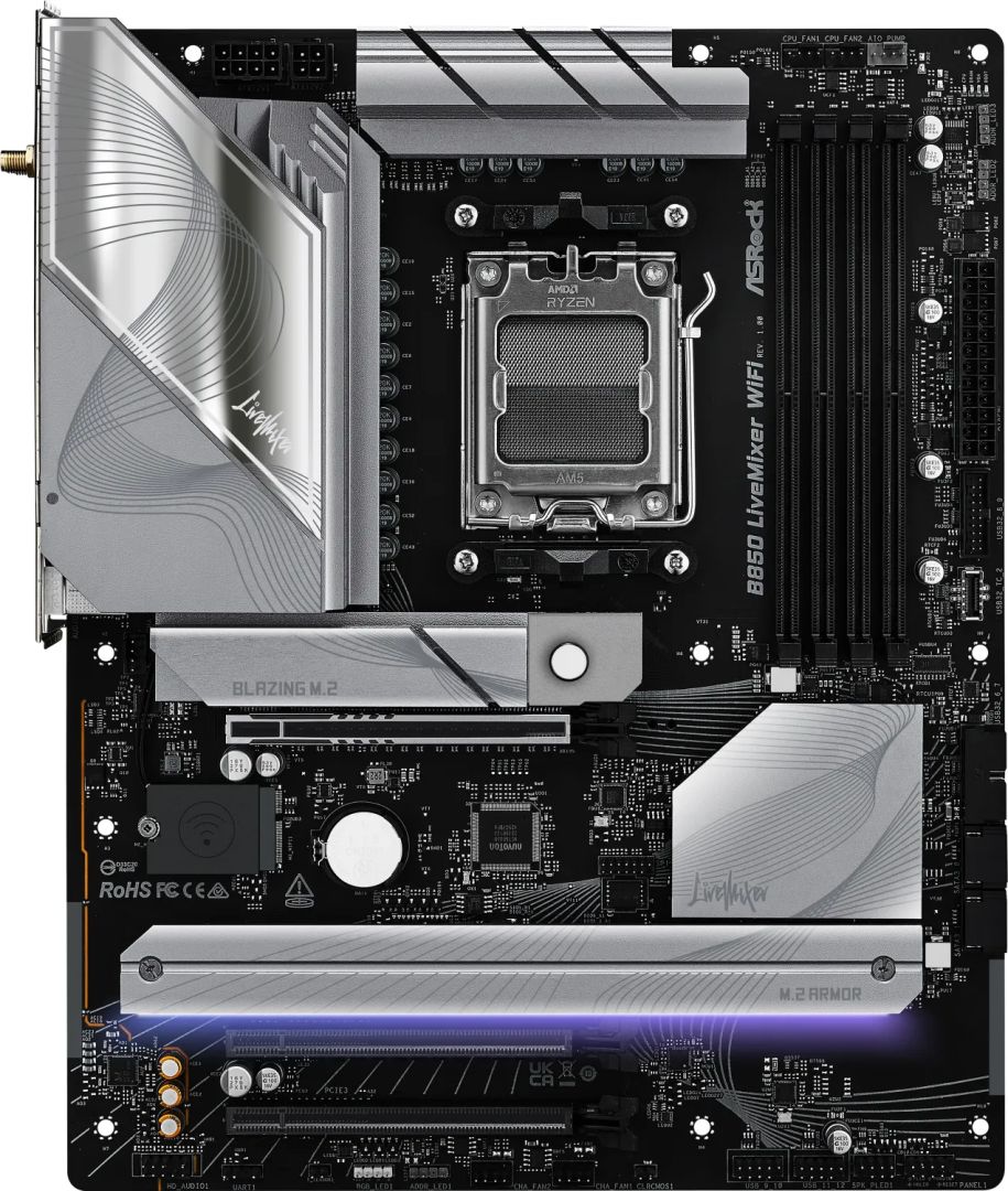 Alaplap ASRock B850 LIVEMIXER WIFI Alaplap ASRock B850 LIVEMIXER WIFI