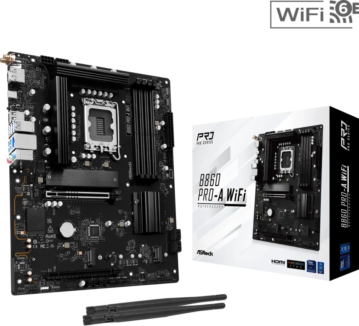 Alaplap ASRock B860 PRO-A WIFI Alaplap ASRock B860 PRO-A WIFI