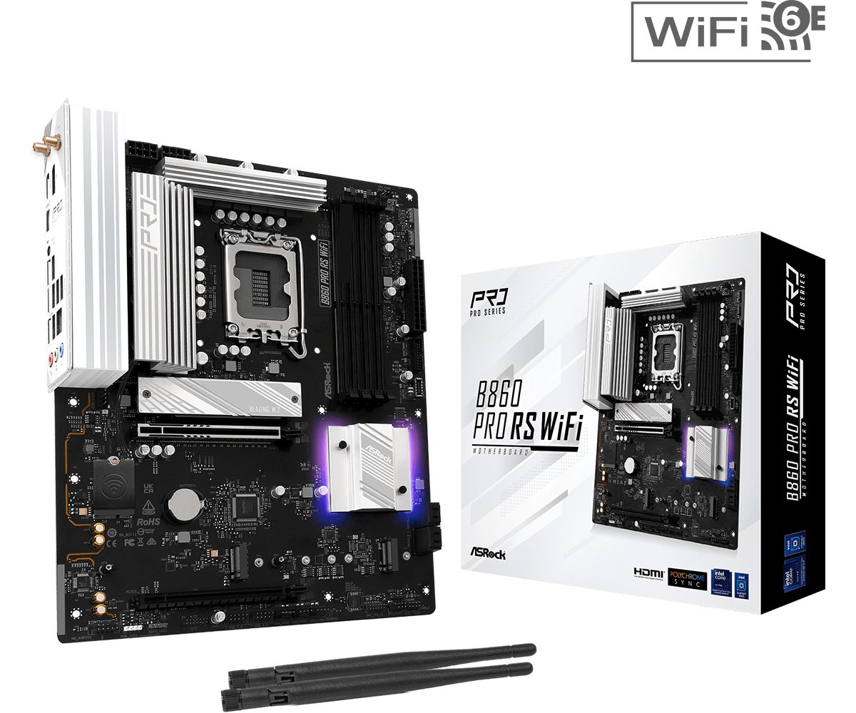 Alaplap ASRock B860 PRO RS WIFI Alaplap ASRock B860 PRO RS WIFI