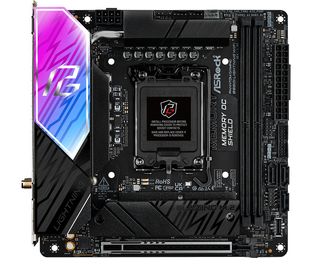 Alaplap ASRock B860I LIGHTNING WIFI