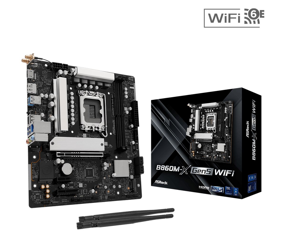 Alaplap ASRock B860M-X GEN5 WIFI