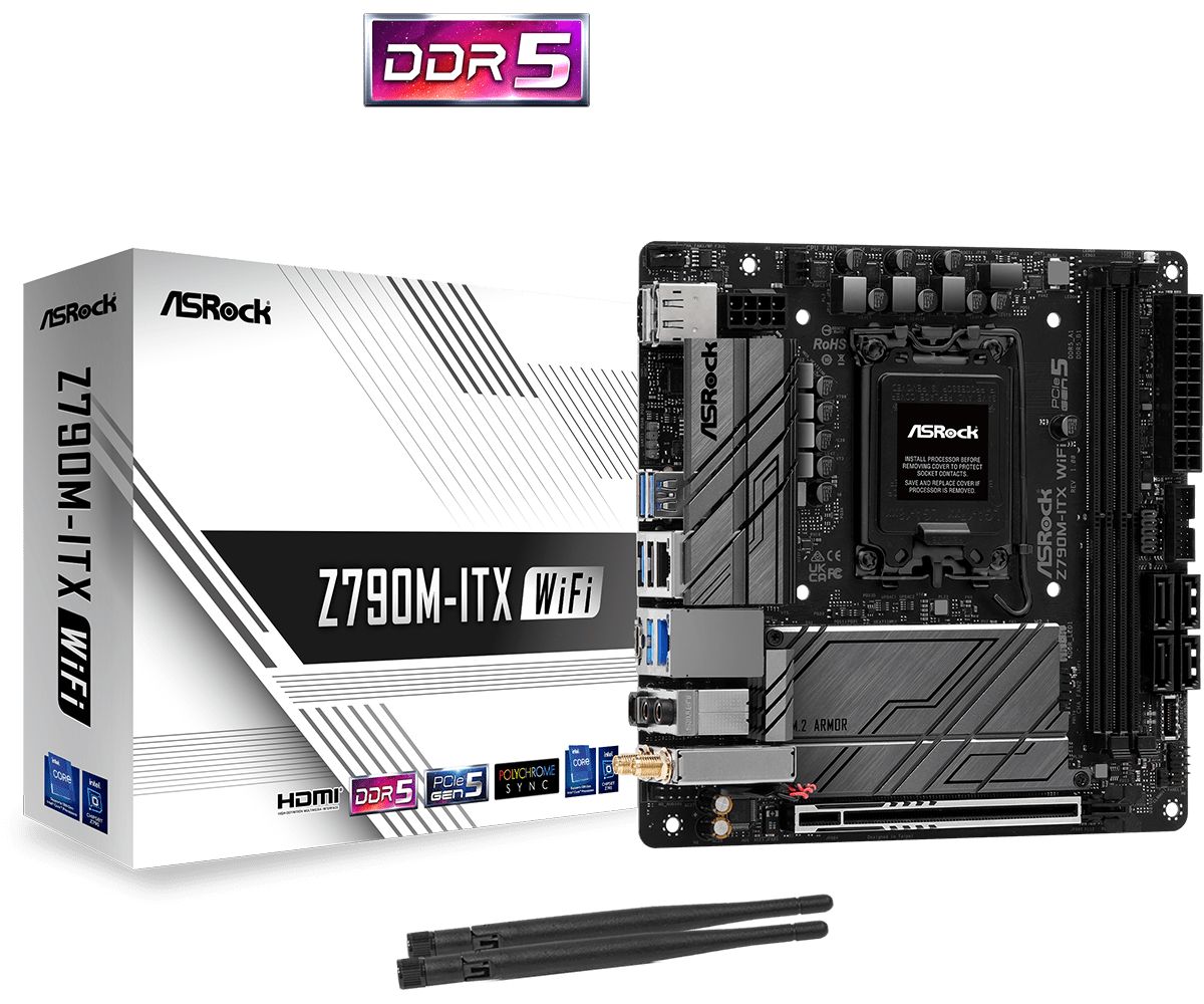 Alaplap ASRock Z790M-ITX WIFI