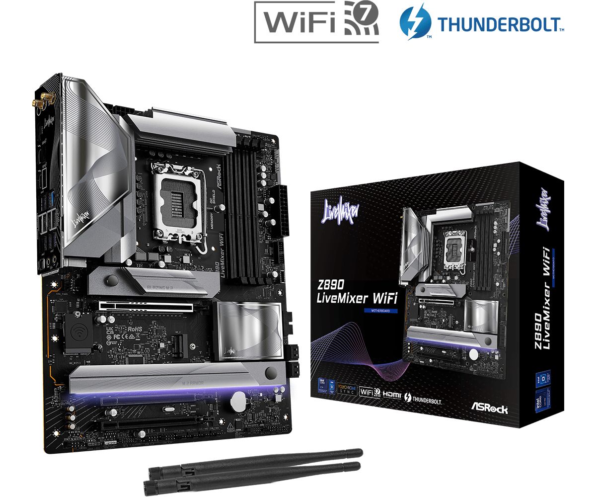 Alaplap ASRock Z890 LIVEMIXER WIFI