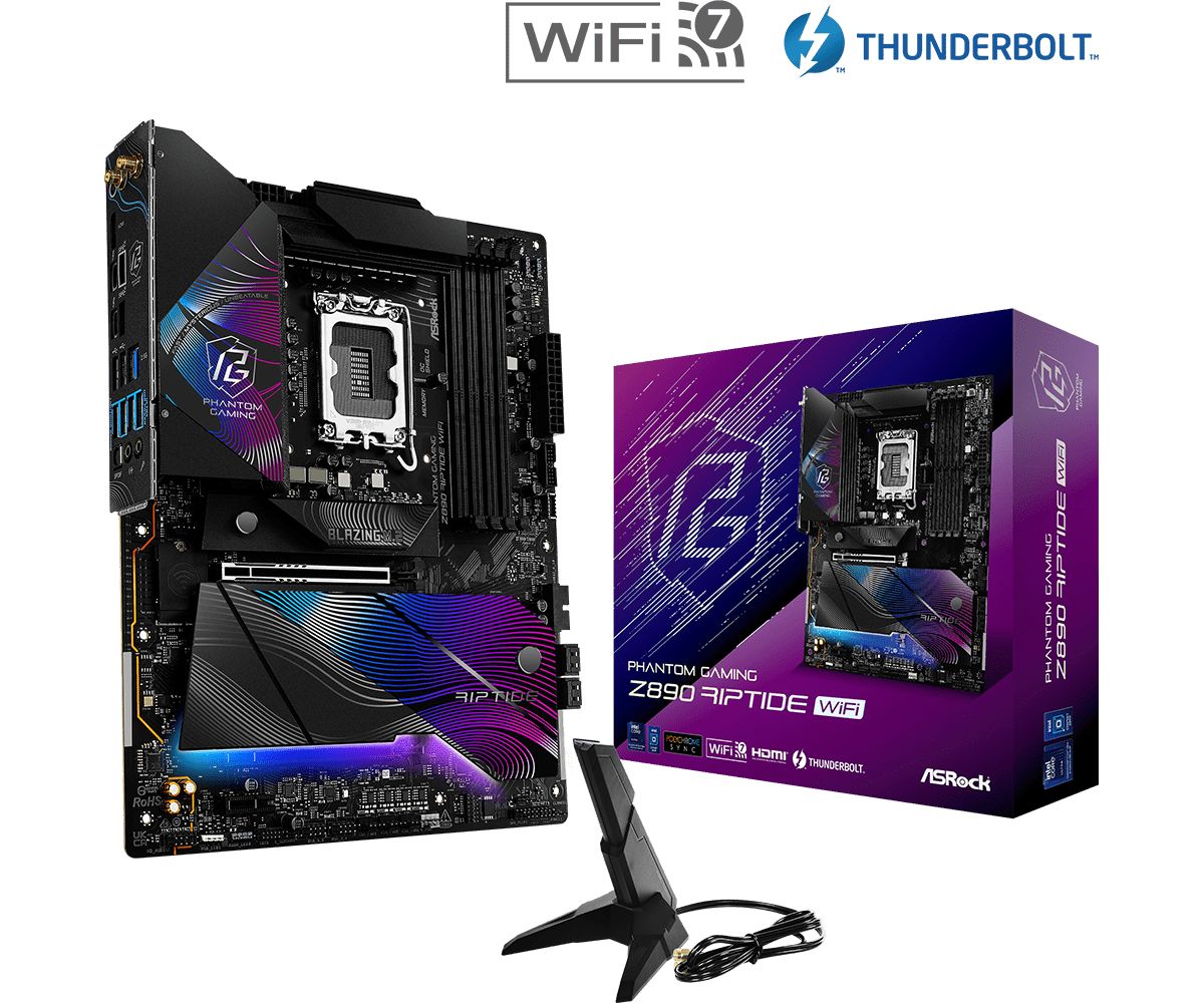 Alaplap ASRock Z890 RIPTIDE WIFI Alaplap ASRock Z890 RIPTIDE WIFI
