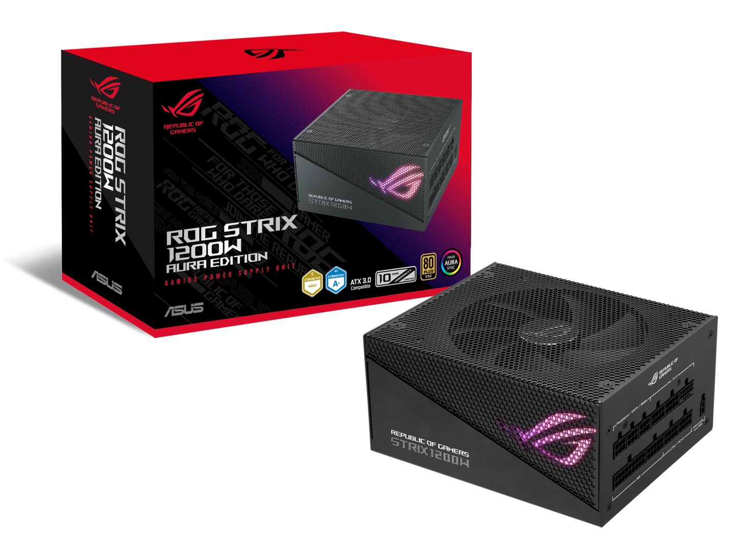 Asus 1200W 80+ Gold ROG Strix Aura Edition Asus 1200W 80+ Gold ROG Strix Aura Edition