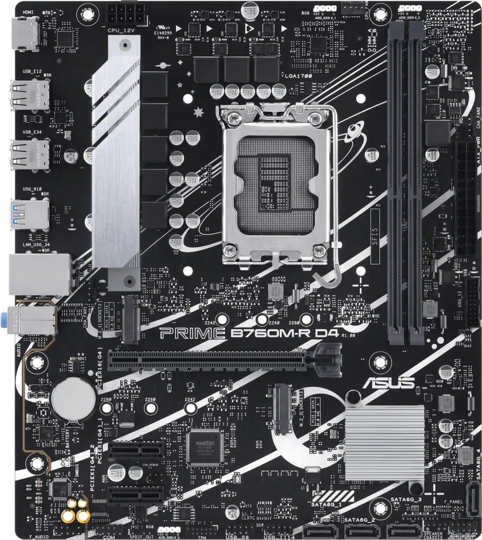 Alaplap Asus PRIME B760M-R D4