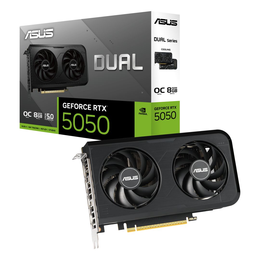 Videókártya Asus DUAL-RTX5050-O8G Videókártya Asus DUAL-RTX5050-O8G