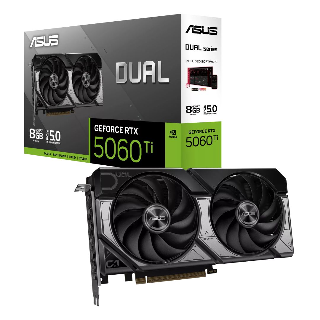 Videókártya Asus DUAL-RTX5060TI-8G Videókártya Asus DUAL-RTX5060TI-8G