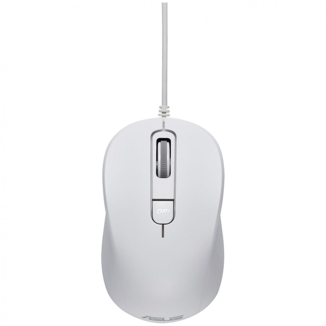 Egér Asus MU101C Wired Blue Ray Mouse White Egér Asus MU101C Wired Blue Ray Mouse White