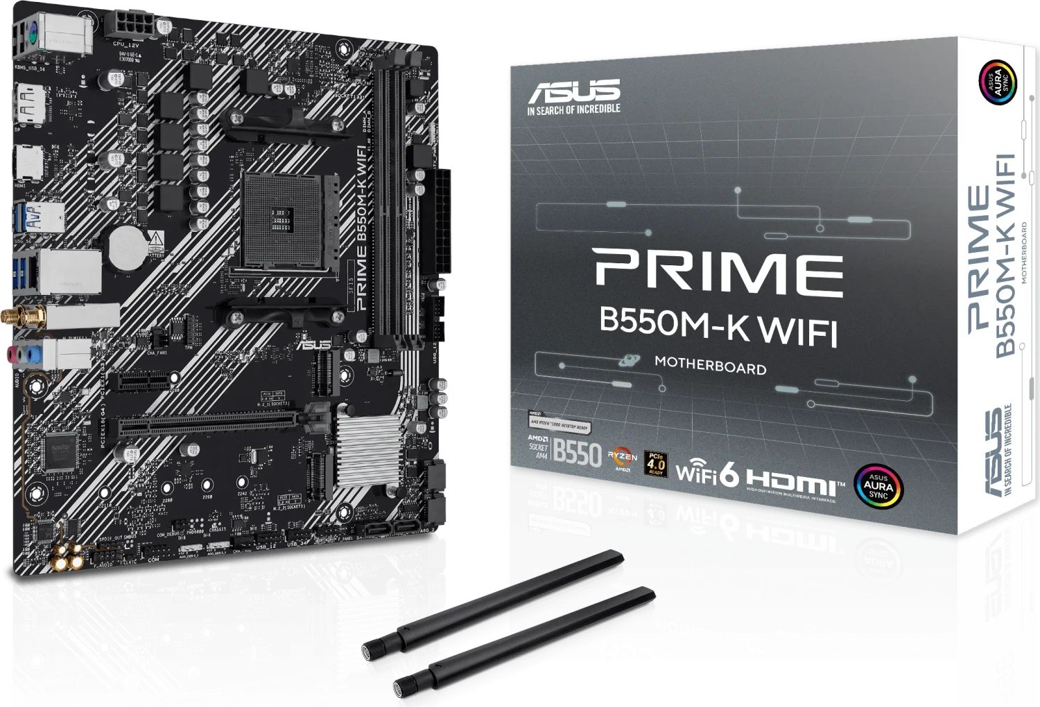 Alaplap Asus PRIME B550M-K WIFI Alaplap Asus PRIME B550M-K WIFI