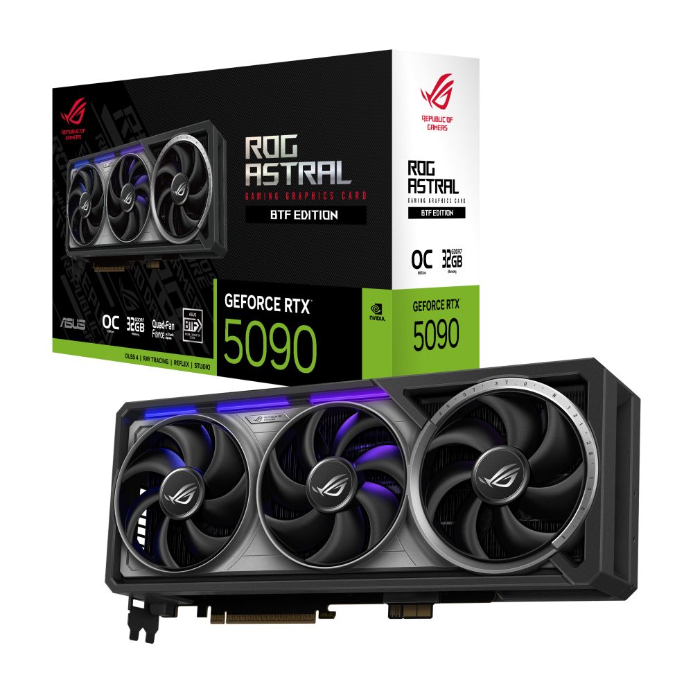 Videókártya Asus ROG-ASTRAL-RTX5090-O32G-BTF-GAMING