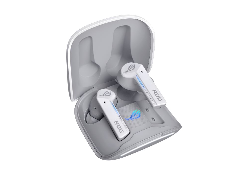 Asus ROG Cetra True Bluetooth Headset Silver/White Asus ROG Cetra True Bluetooth Headset Silver/White