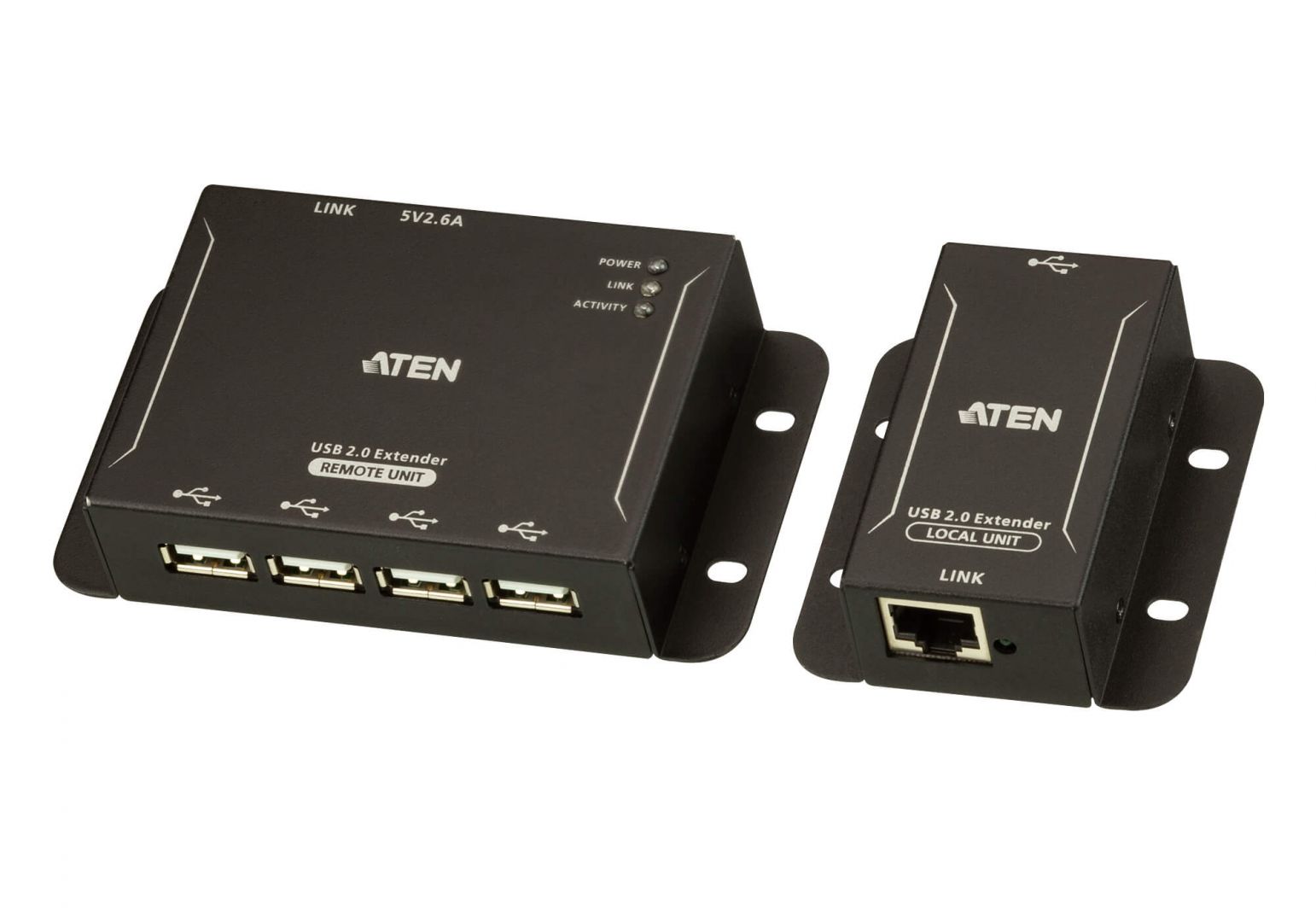 Hálózati eszközök ATEN 4-Port USB 2.0 CAT 5 Extender (up to 50m) Hálózati eszközök ATEN 4-Port USB 2.0 CAT 5 Extender (up to 50m)